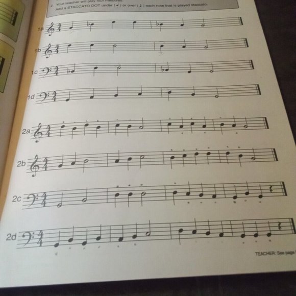 Basic Piano Prep Course: Activity & Ear Training Piano Lesson Training Book - Picture 8 of 10